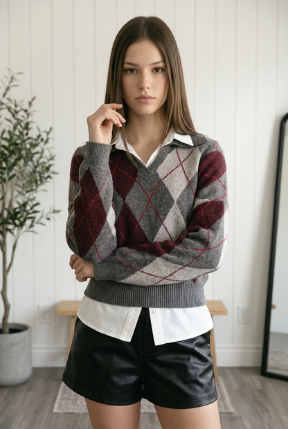 Maje Agyle knit